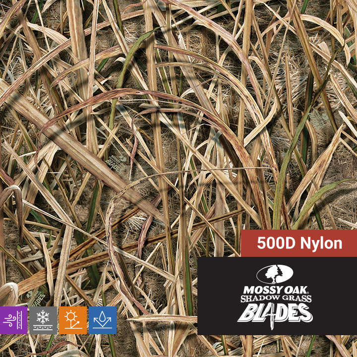 Mossy Oak Shadow Grass Blades 500D Nylon