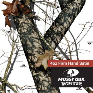 Mossy Oak Winter - 4oz Firm Hand Satin