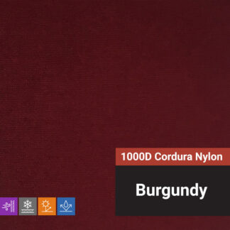 1000D Cordura Nylon - Burgundy