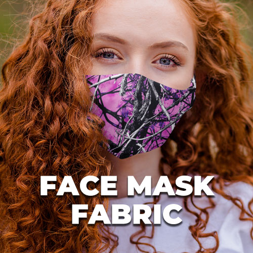 Camouflage Face Mask Fabric