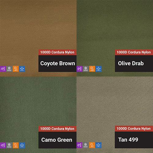 Solid Color Fabrics - Cordura Nylon