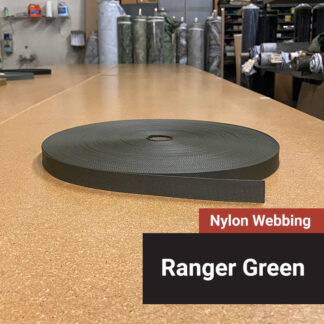 Nylon Webbing - Ranger Green
