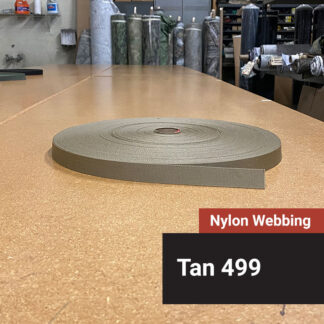 Nylon Webbing - Tan 499
