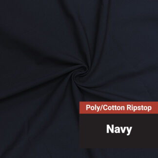 Poly Cotton Ripstop - Navy
