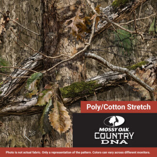 Mossy Oak Country DNA - Poly/Cotton Stretch Twill